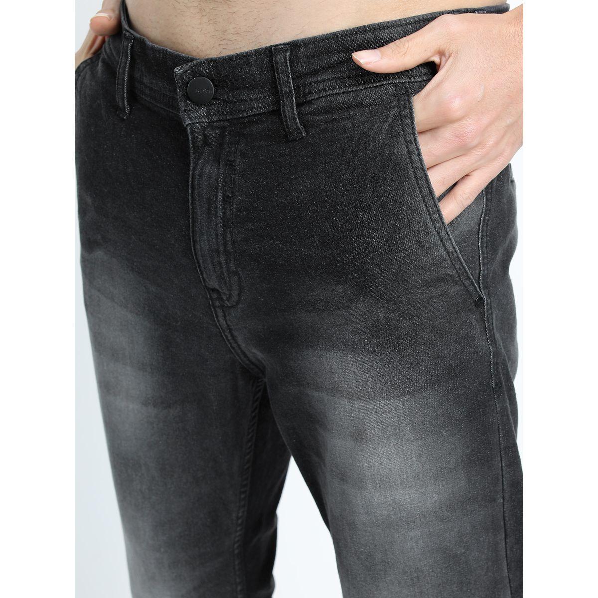 جينز بخصر متوسط وتفاصيل لون باهت كيتش × ستايلي-men-clothing-bottoms-jeans-image-7