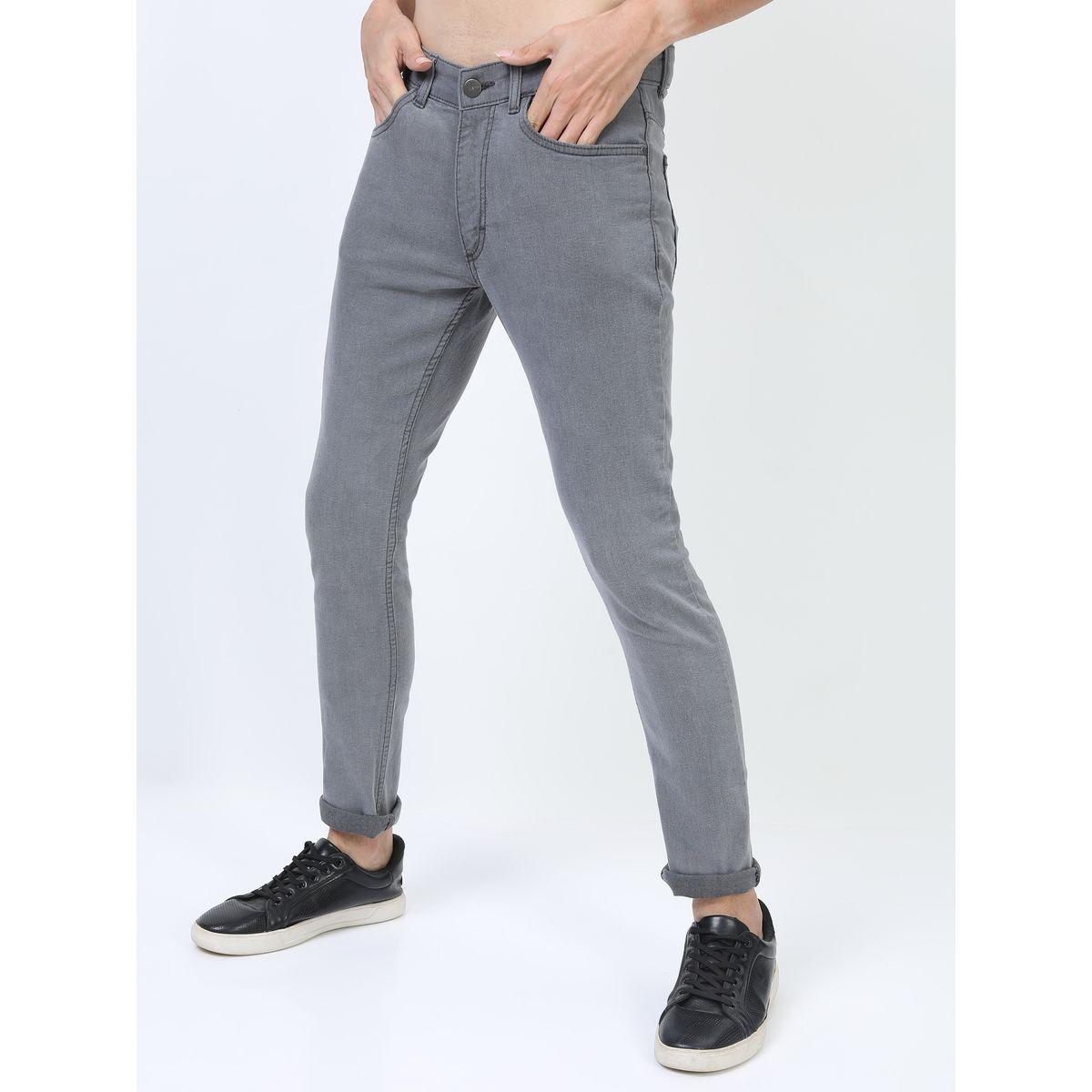 جينز بتفاصيل مشطوفة وجيوب كيتش × ستايلي-men-clothing-bottoms-jeans-image-1