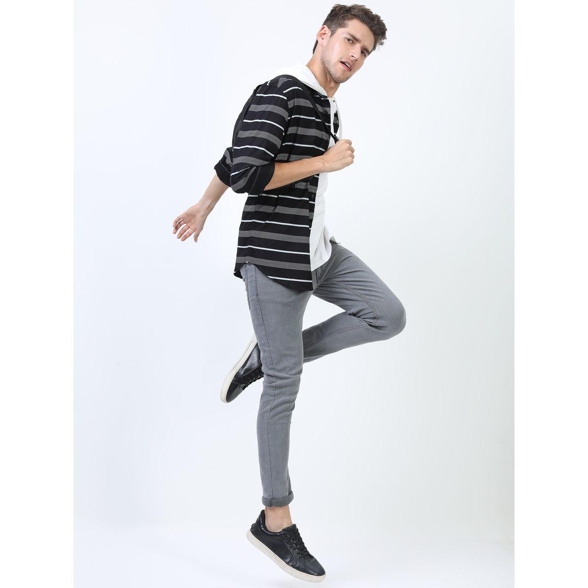 Ketch X Styli  Mid Wash Jeans with Pockets-men-clothing-bottoms-jeans-image-4