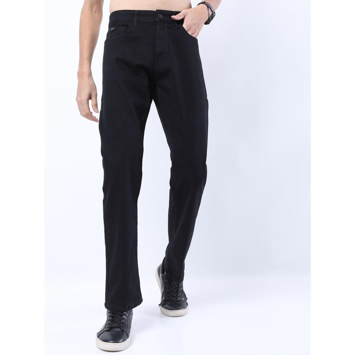 Ketch Mid Rise Solid Slim Fit Jeans with Pockets-men-clothing-bottoms-jeans-image-1