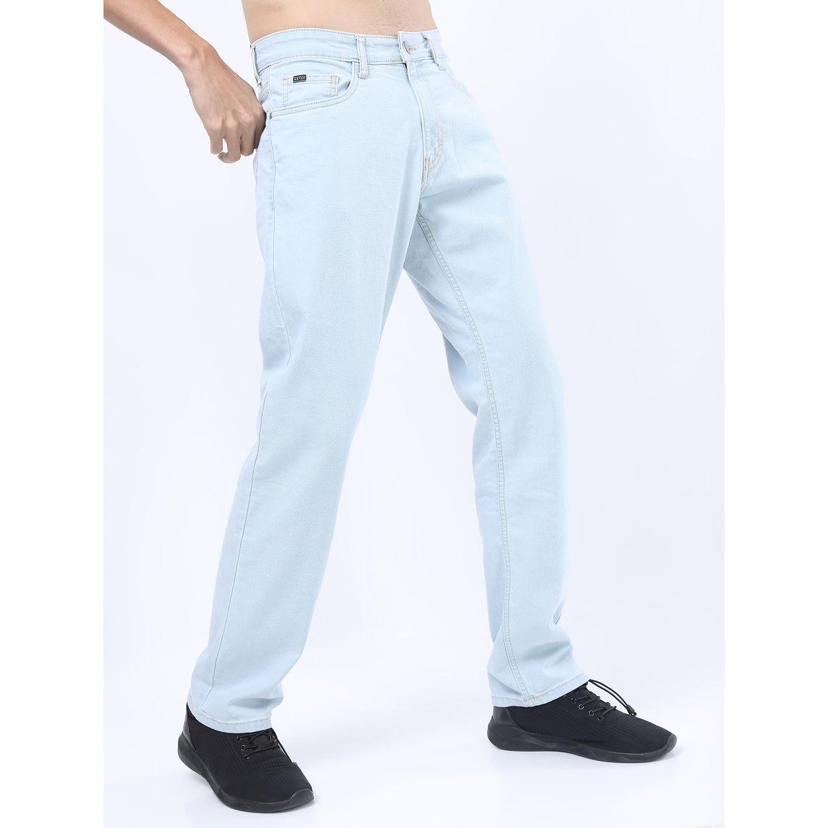 Ketch X Styli  Light Wash Jeans with Pockets-men-clothing-bottoms-jeans-image-1