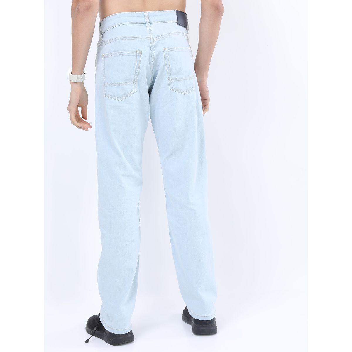 Ketch X Styli  Light Wash Jeans with Pockets-men-clothing-bottoms-jeans-image-2