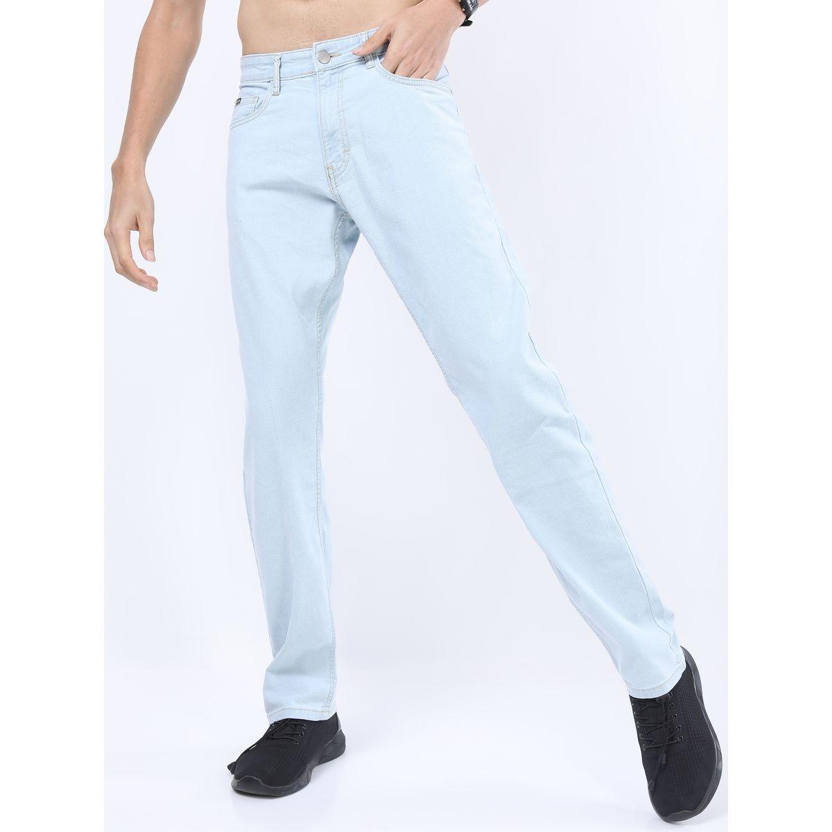 Ketch X Styli  Light Wash Jeans with Pockets-men-clothing-bottoms-jeans-image-6