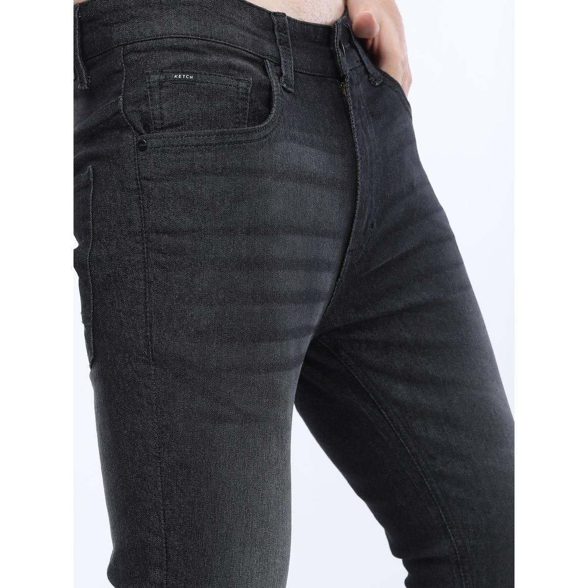 Ketch X Styli  Mid Rise Light Fade Jeans with Pockets-men-clothing-bottoms-jeans-image-3