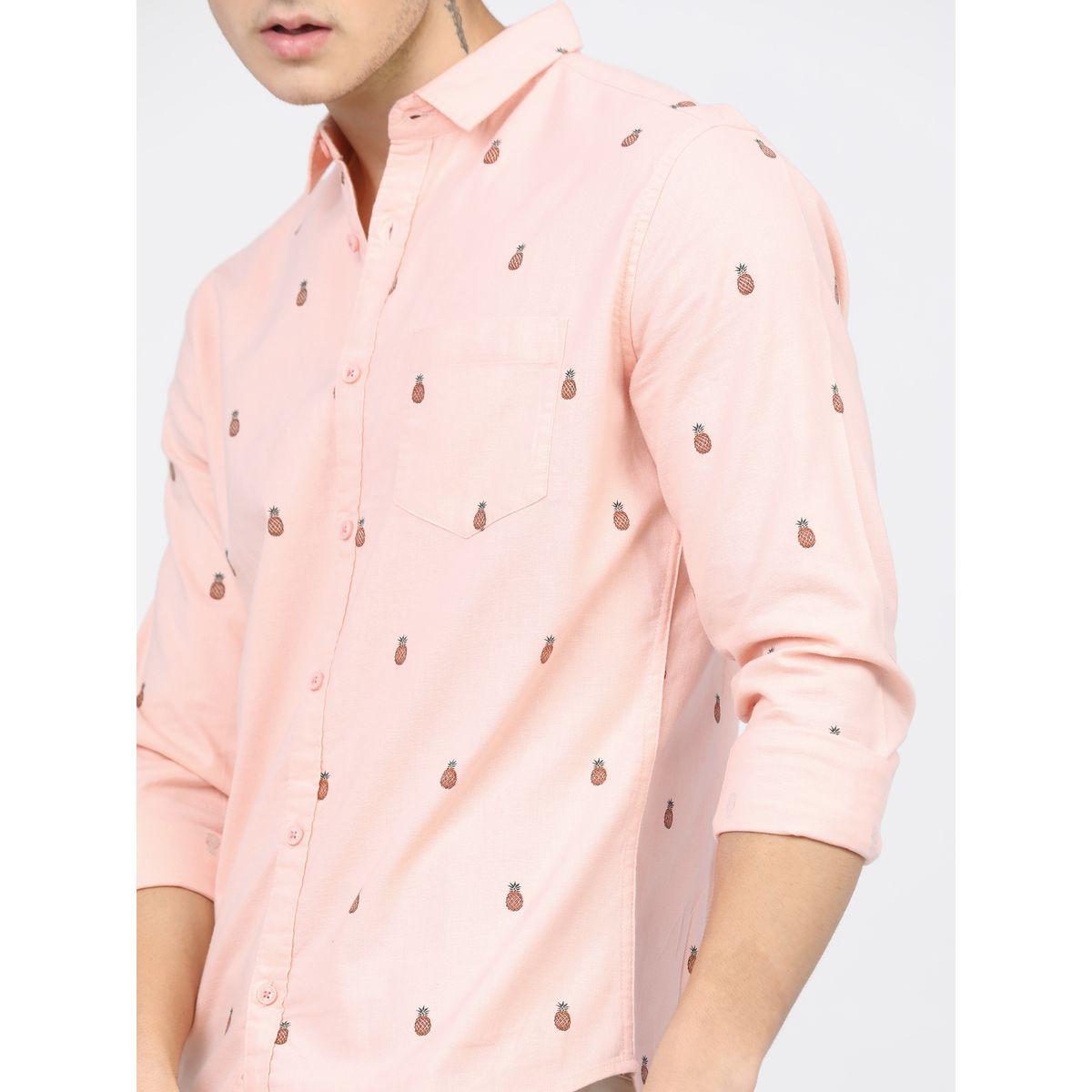 قميص مطبع بالكامل مع جيب على الصدر كيتش × ستايلي-men-clothing-shirts-image-3