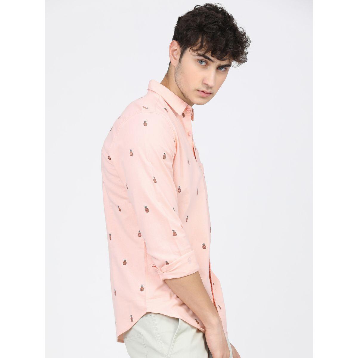 قميص مطبع بالكامل مع جيب على الصدر كيتش × ستايلي-men-clothing-shirts-image-4