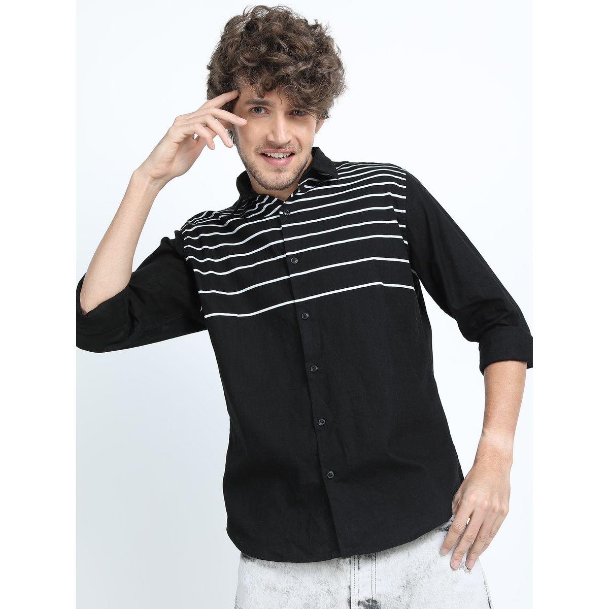 قميص بقصة سليم فت واكمام طويلة كيتش × ستايلي-men-clothing-shirts-image-1