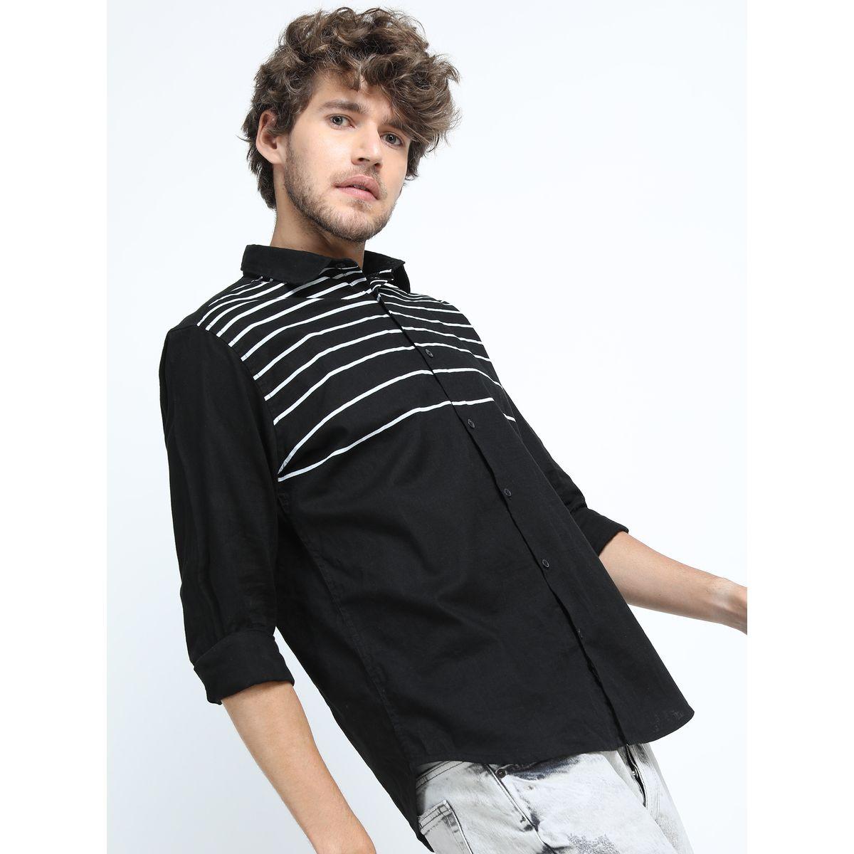 قميص بقصة سليم فت واكمام طويلة كيتش × ستايلي-men-clothing-shirts-image-3