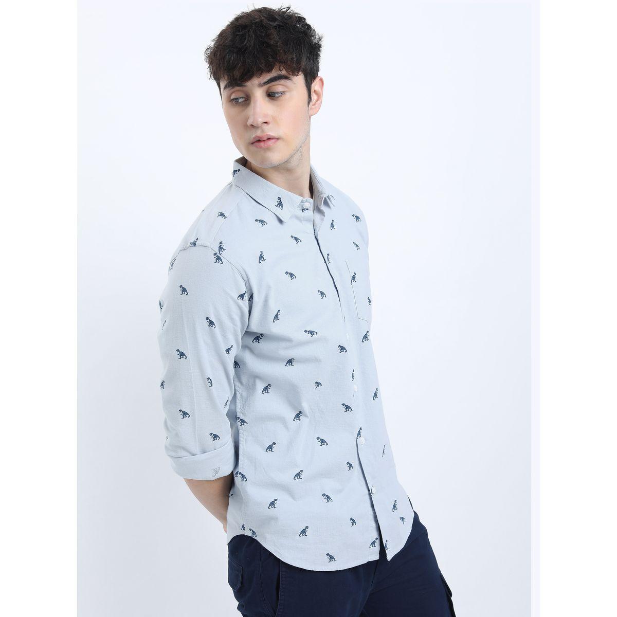قميص مطبع بالكامل مع اكمام طويلة كيتش × ستايلي-men-clothing-shirts-image-3