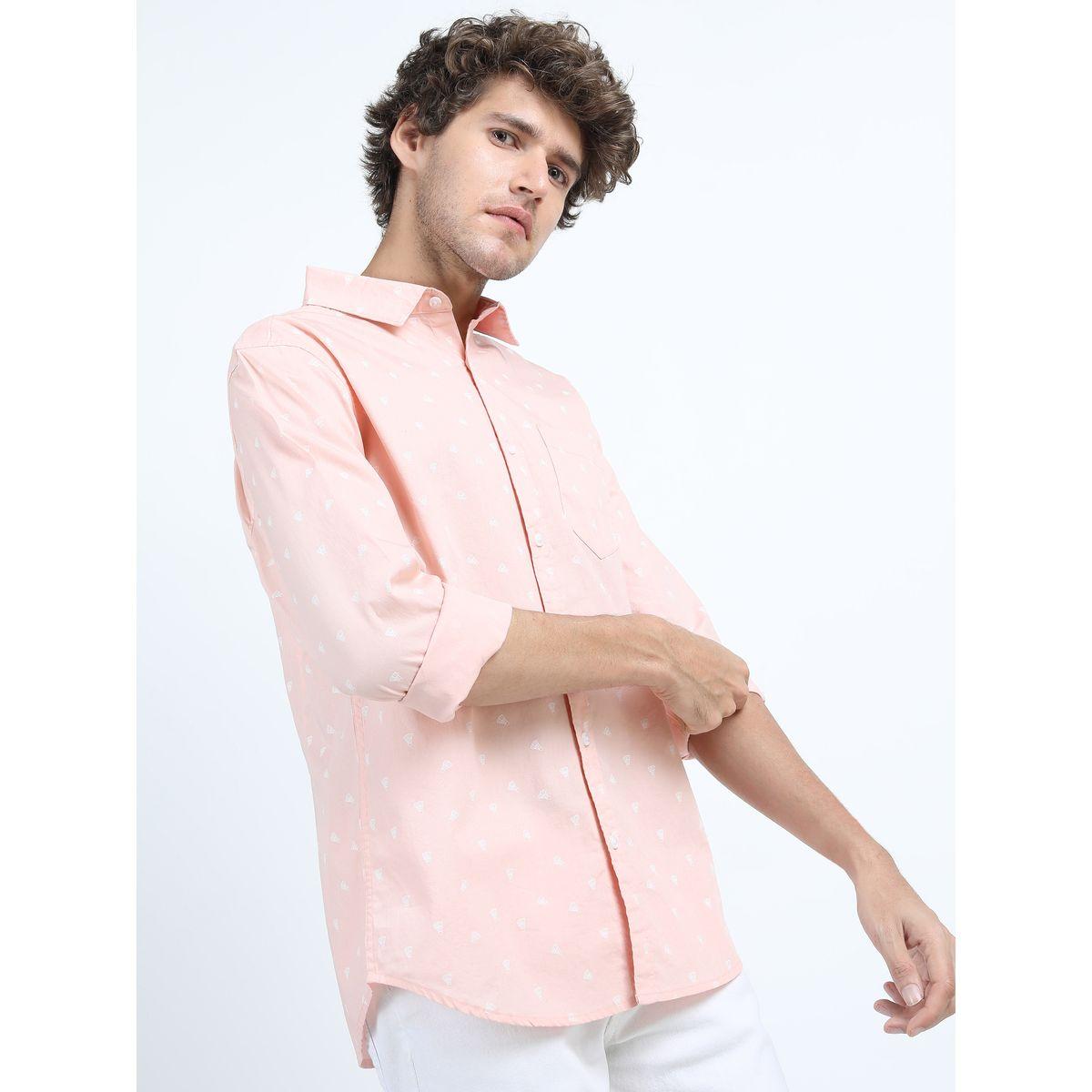 Ketch X Styli  All Over Print Chest Pocket Shirt with Long Sleeves-men-clothing-shirts-image-3
