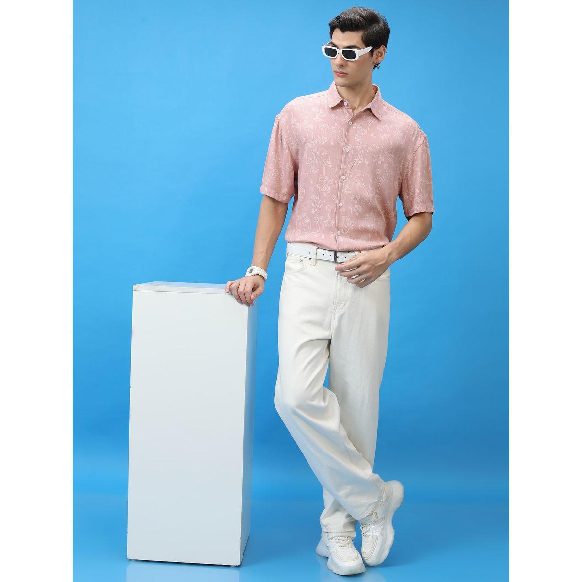 Ketch X Styli  All Over Print Shirt with Short Sleeves-men-clothing-shirts-image-6