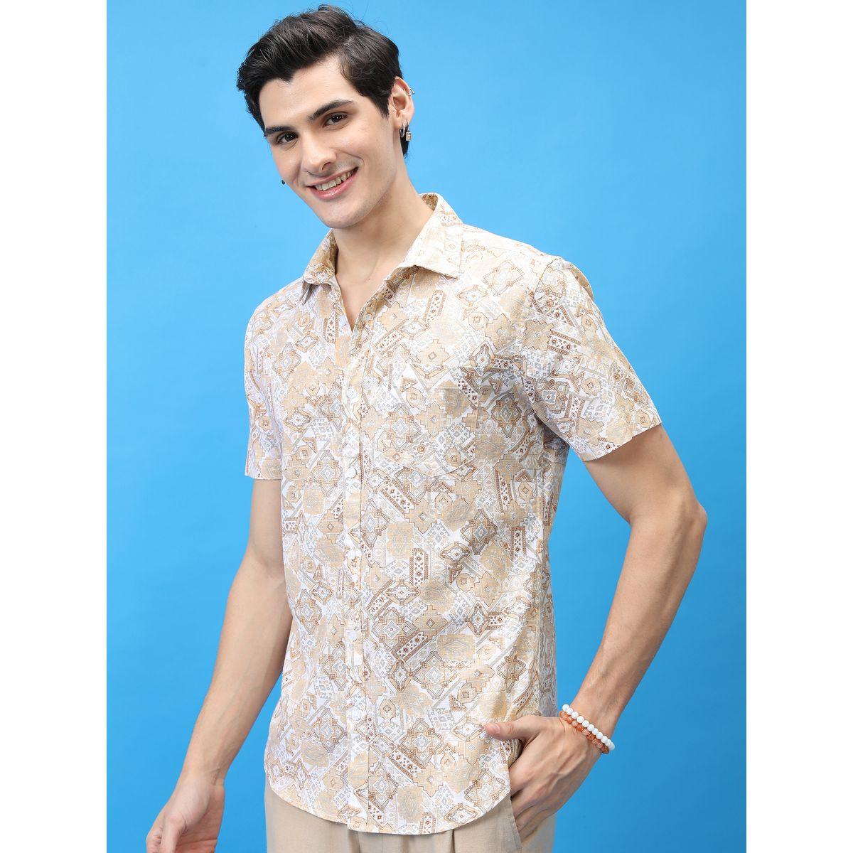 قميص مطبع بالكامل مع اكمام قصيرة كيتش × ستايلي-men-clothing-shirts-image-2