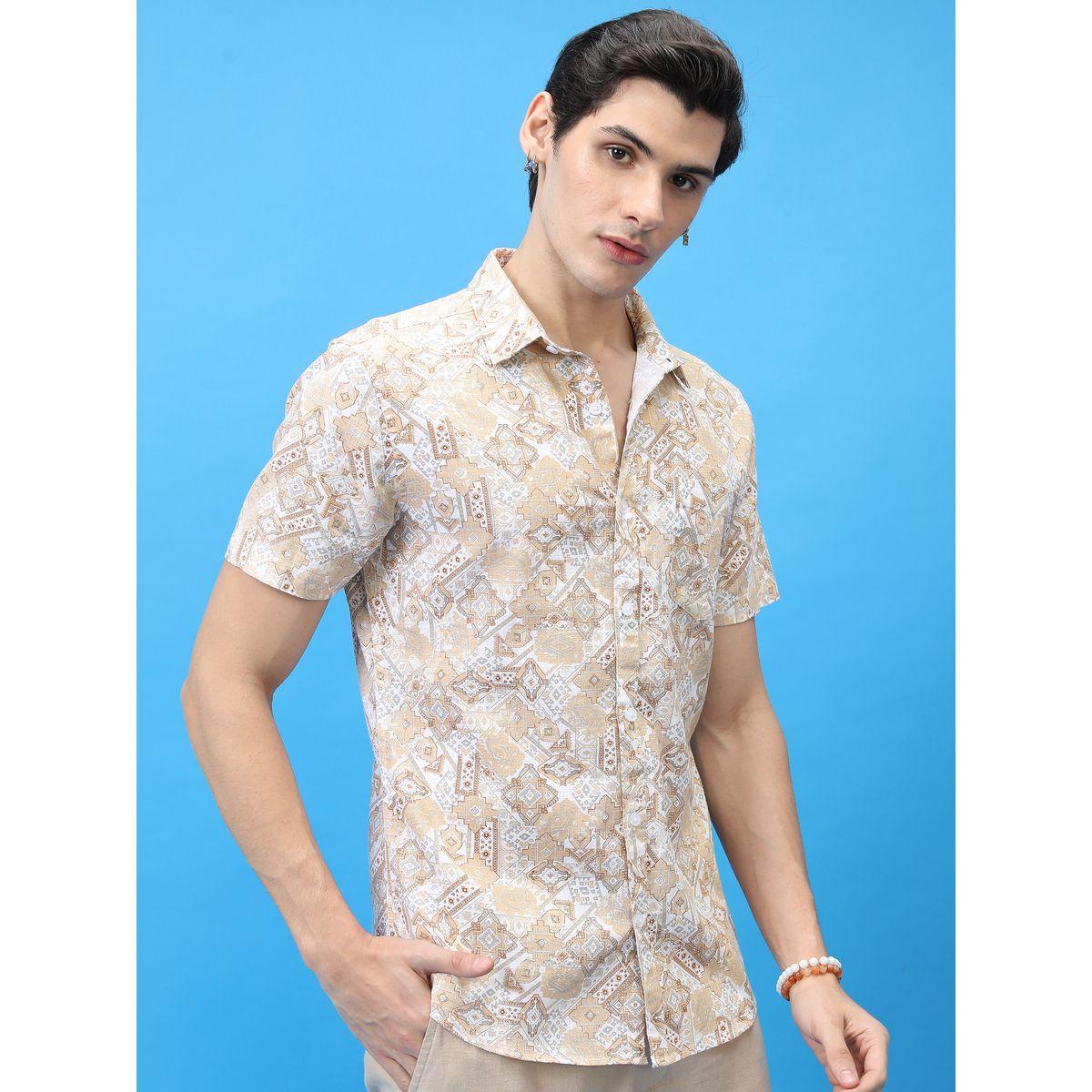 قميص مطبع بالكامل مع اكمام قصيرة كيتش × ستايلي-men-clothing-shirts-image-3