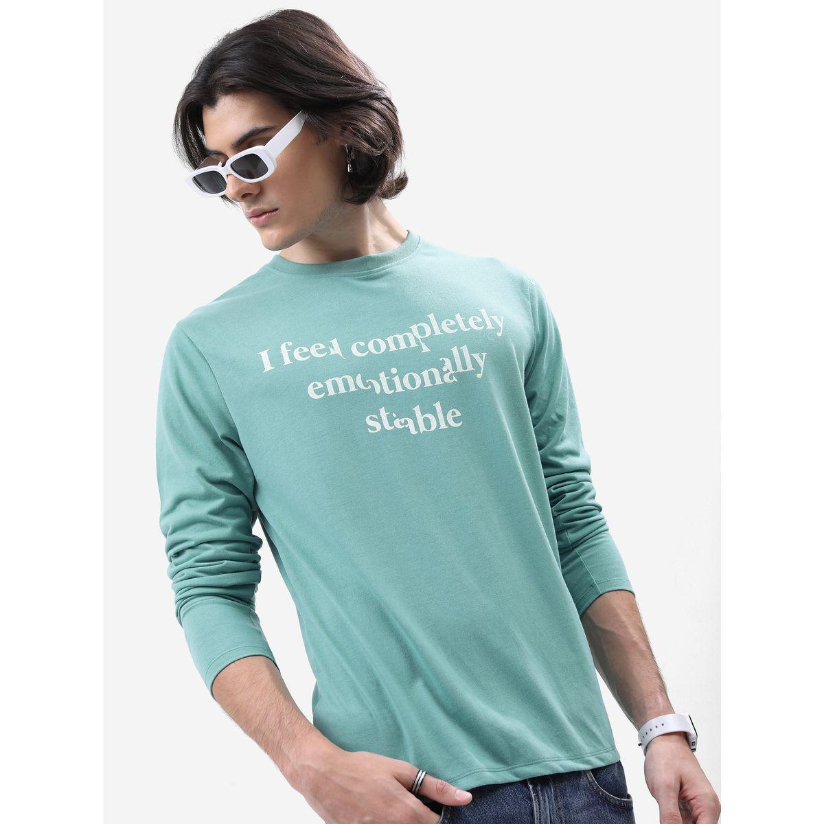 تيشيرت بقصة مريحة واكمام طويلة كيتش × ستايلي-men-clothing-tshirtsandpolos-tshirts-image-3