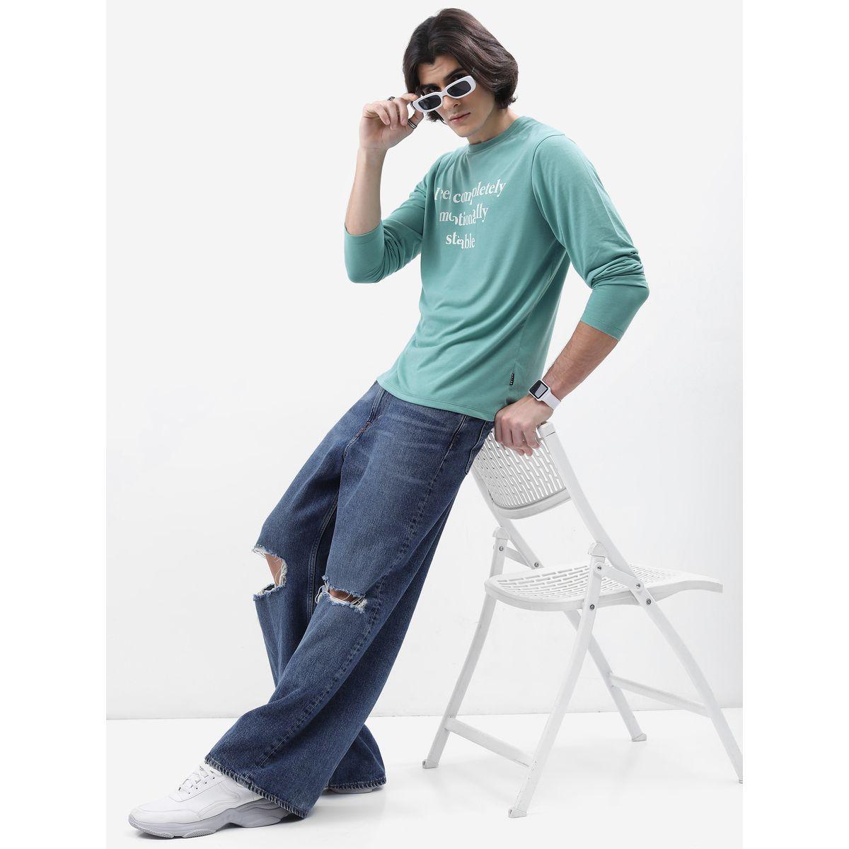 Ketch X Styli  Slogan Print Relaxed Fit T-Shirt with Long Sleeves-men-clothing-tshirtsandpolos-tshirts-image-6