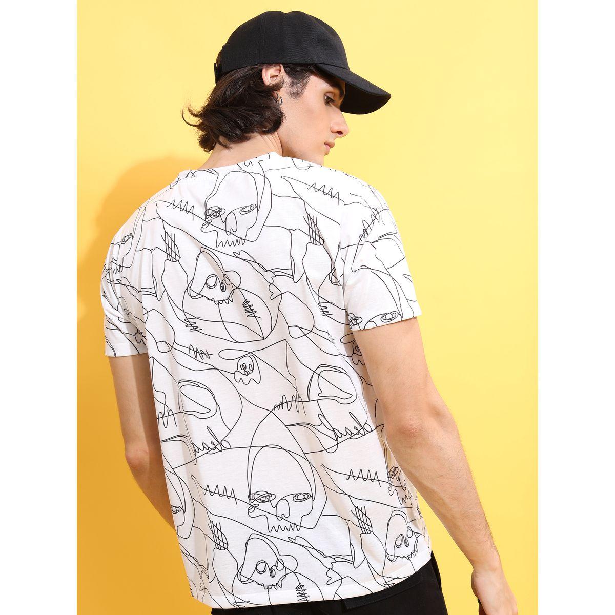 تيشيرت مطبع بالكامل بطبعة مجردة كيتش × ستايلي-men-clothing-tshirtsandpolos-tshirts-image-3