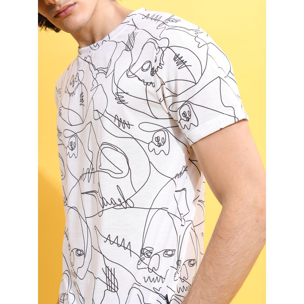 تيشيرت مطبع بالكامل بطبعة مجردة كيتش × ستايلي-men-clothing-tshirtsandpolos-tshirts-image-4