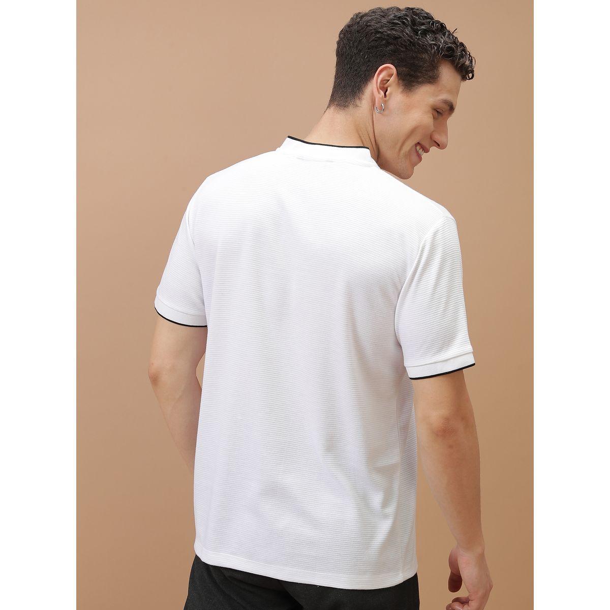Ketch X Styli  Stripe Textured Piped Henley Neck Polo T-Shirt-men-clothing-tshirtsandpolos-polos-image-5