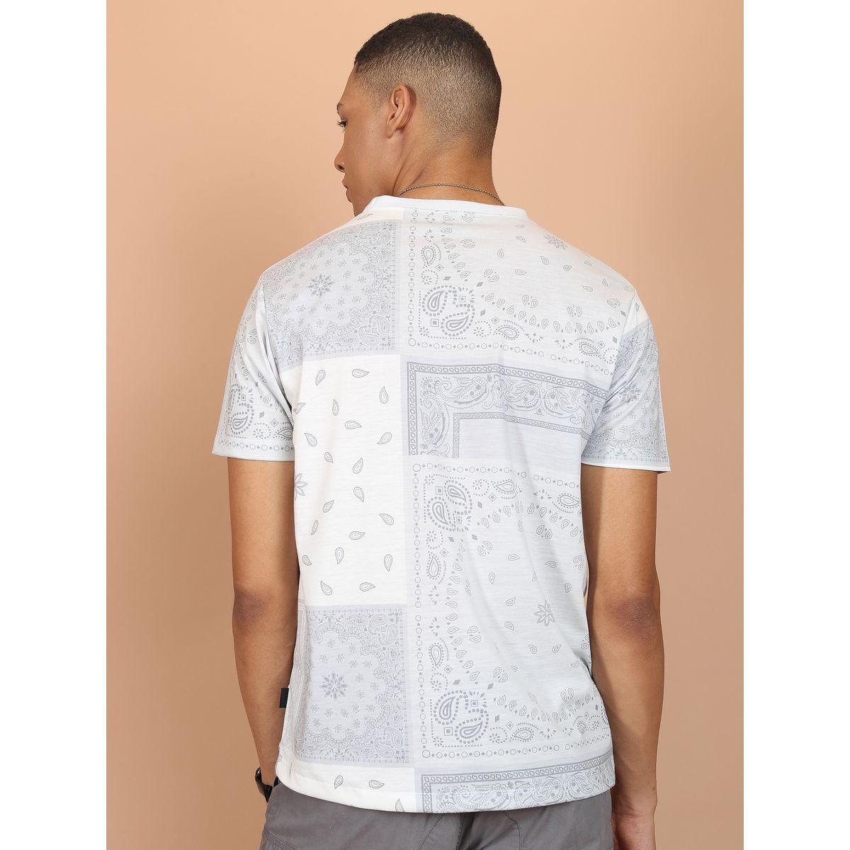 Ketch X Styli  All Over Paisley Scarf Print T-Shirt with Short Sleeves-men-clothing-tshirtsandpolos-tshirts-image-3
