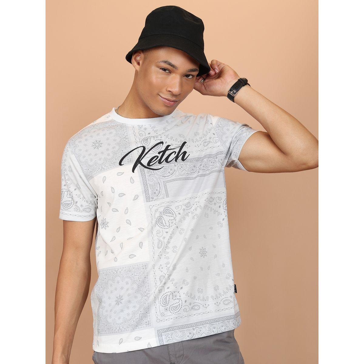 Ketch X Styli  All Over Paisley Scarf Print T-Shirt with Short Sleeves-men-clothing-tshirtsandpolos-tshirts-image-6
