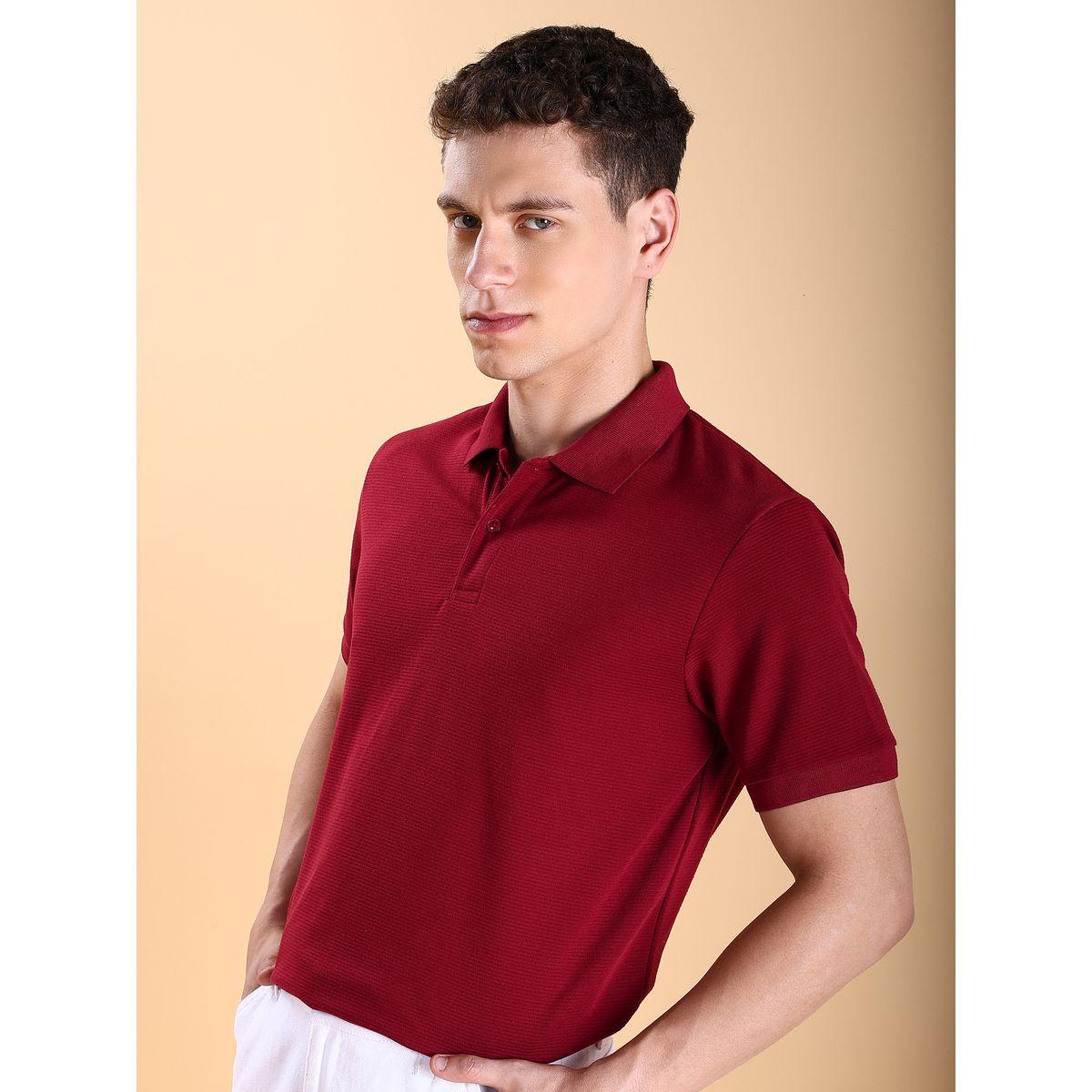 تيشيرت بياقة بولو واكمام قصيرة كيتش × ستايلي-men-clothing-tshirtsandpolos-polos-image-1