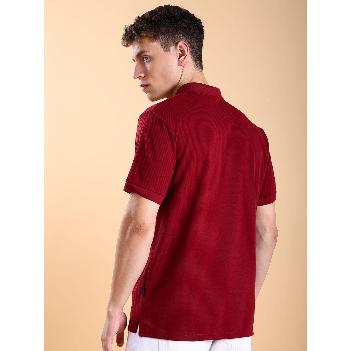 Ketch X Styli  Textured Polo T-Shirt with Short Sleeves-men-clothing-tshirtsandpolos-polos-image-3