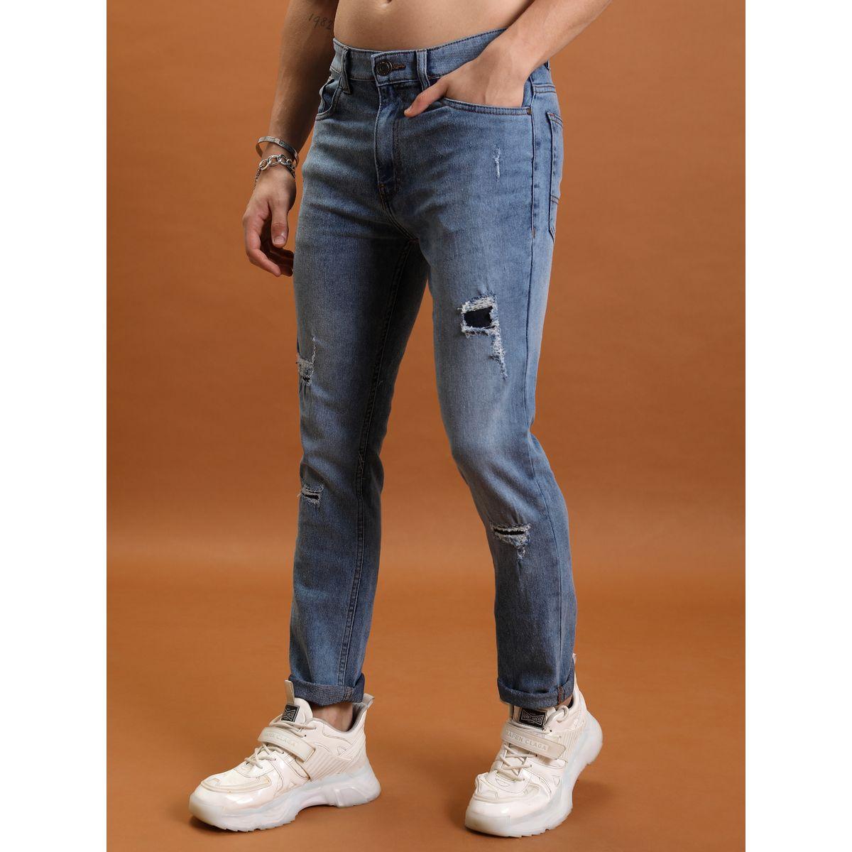 Highlander Light Distress Mid Rise Jeans-men-clothing-bottoms-jeans-image-1