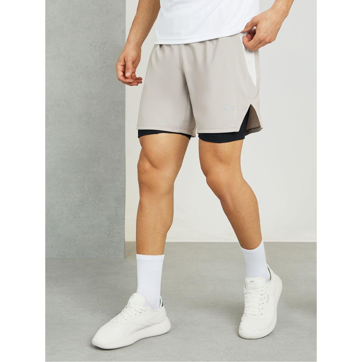 Reebok Side Striped Panel 2in1 Running Shorts-men-clothing-sportswearandactivewear-bottoms-image-1