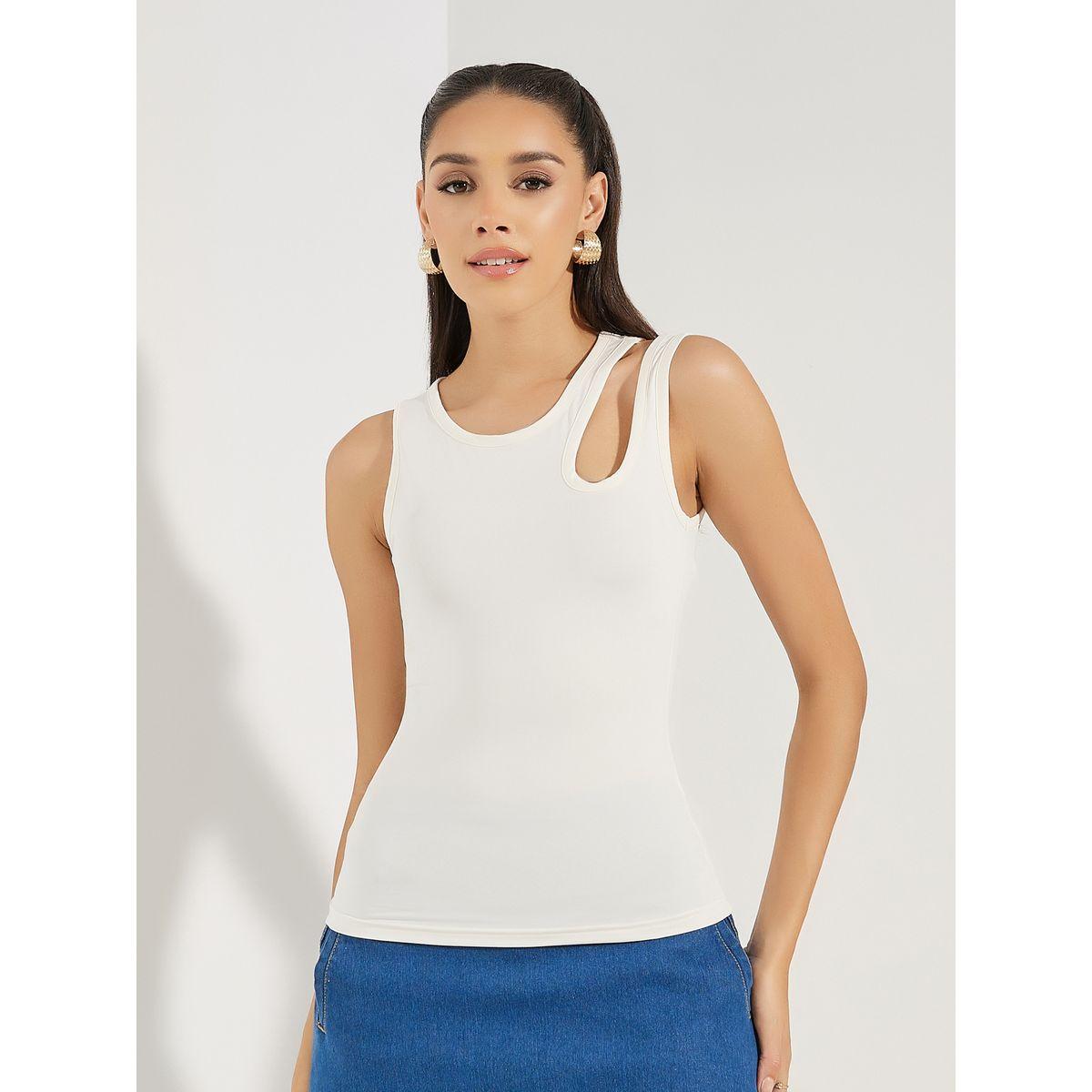 بلوزة بلا اكمام مزينة بفتحات-women-clothing-tshirts-image-3