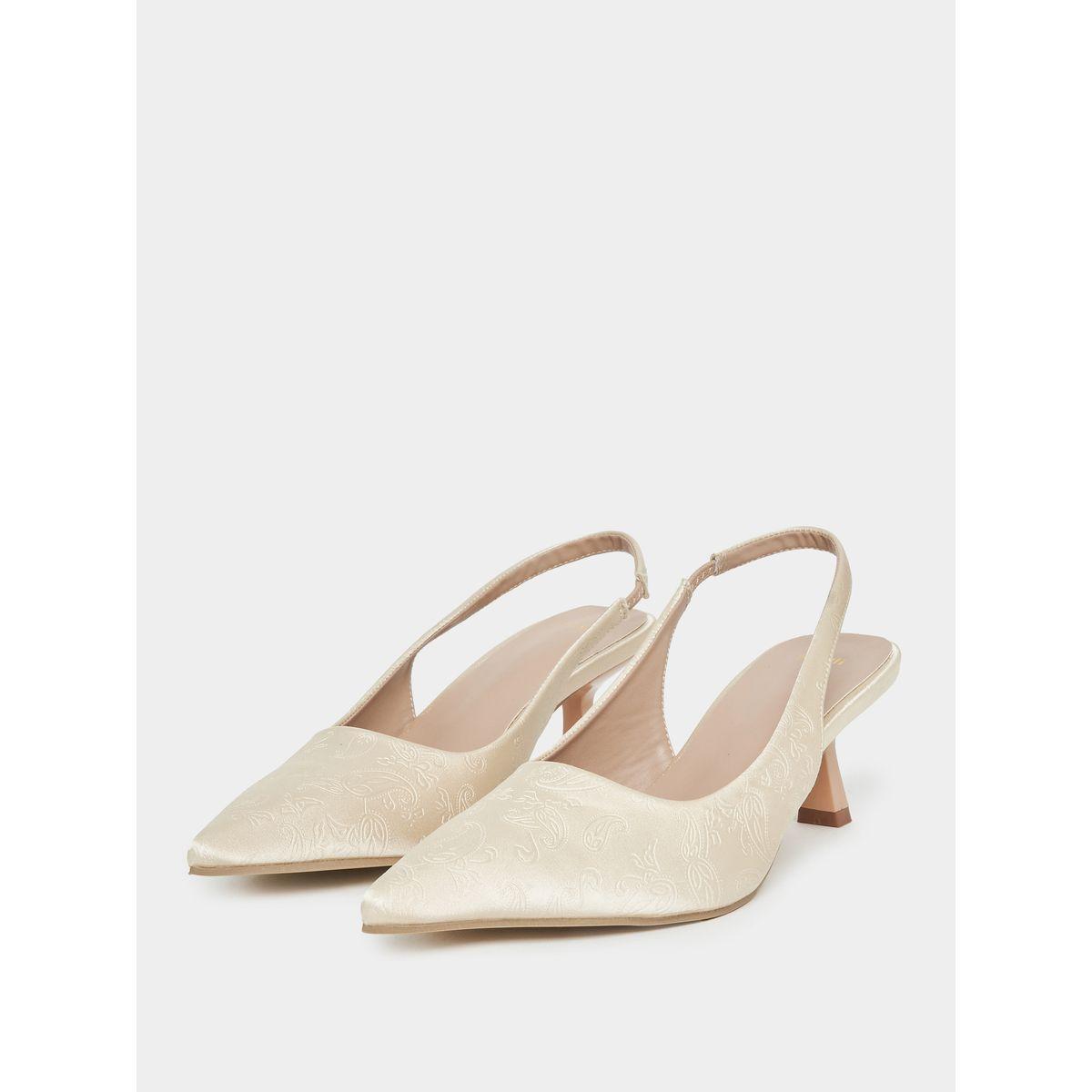 Styli Pointed Toe Slingback Kitten Heel Pumps-women-shoes-heels-image-2