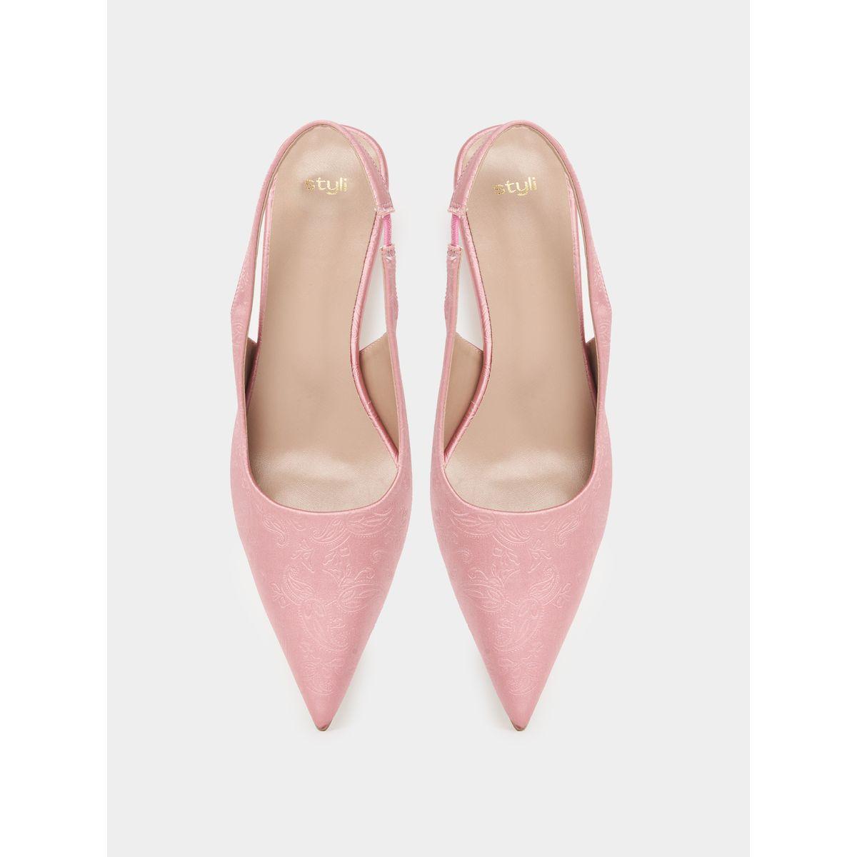 Styli Pointed Toe Slingback Kitten Heel Pumps-women-shoes-heels-image-6
