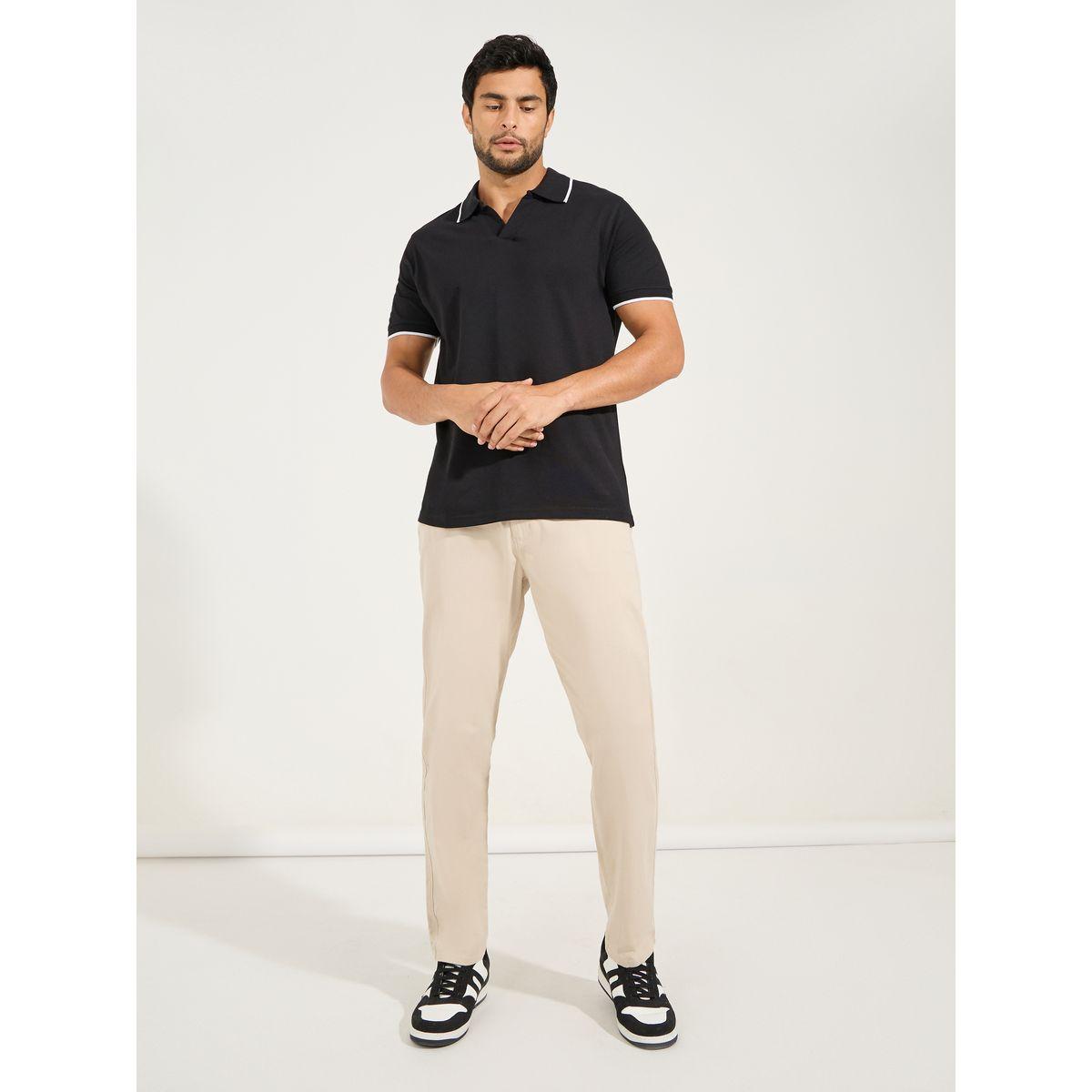 Styli Tipping Detail Regular Fit Pique Polo-men-clothing-tshirtsandpolos-polos-image-2