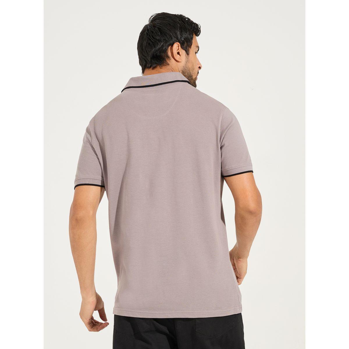 Styli Tipping Detail Regular Fit Pique Polo-men-clothing-tshirtsandpolos-polos-image-4