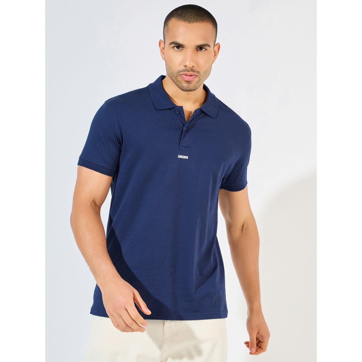 Styli Minimal Print Heavy Cotton Jersey Regular Polo-men-clothing-tshirtsandpolos-polos-image-1