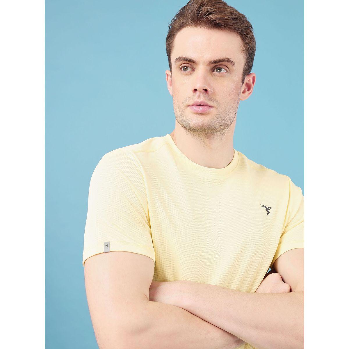 Technosport Logo Print Crew Neck Slim Fit T-Shirt-men-clothing-sportswearandactivewear-tshirtsandpolos-image-2
