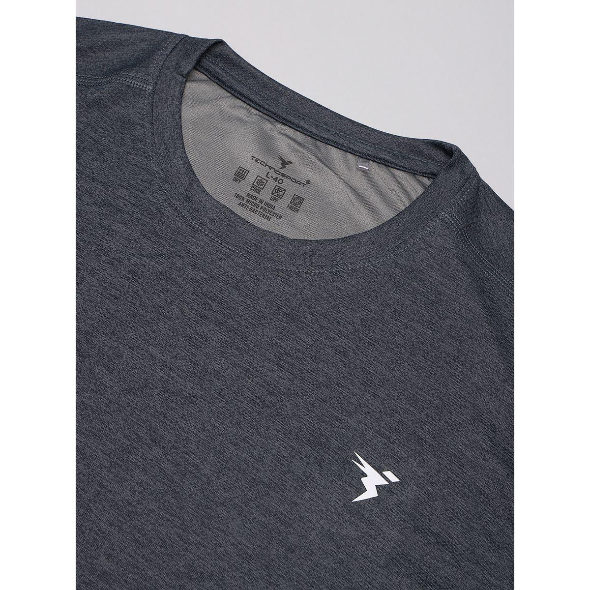 تيشيرت ميلانج بقصة سليم فت تكنوسبورت × ستايلي-men-clothing-sportswearandactivewear-tshirtsandpolos-image-5