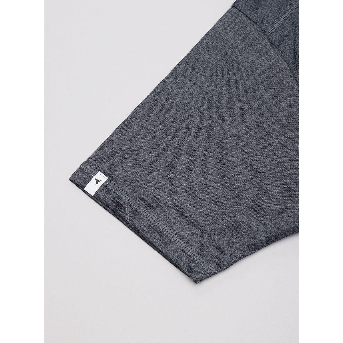 تيشيرت ميلانج بقصة سليم فت تكنوسبورت × ستايلي-men-clothing-sportswearandactivewear-tshirtsandpolos-image-6