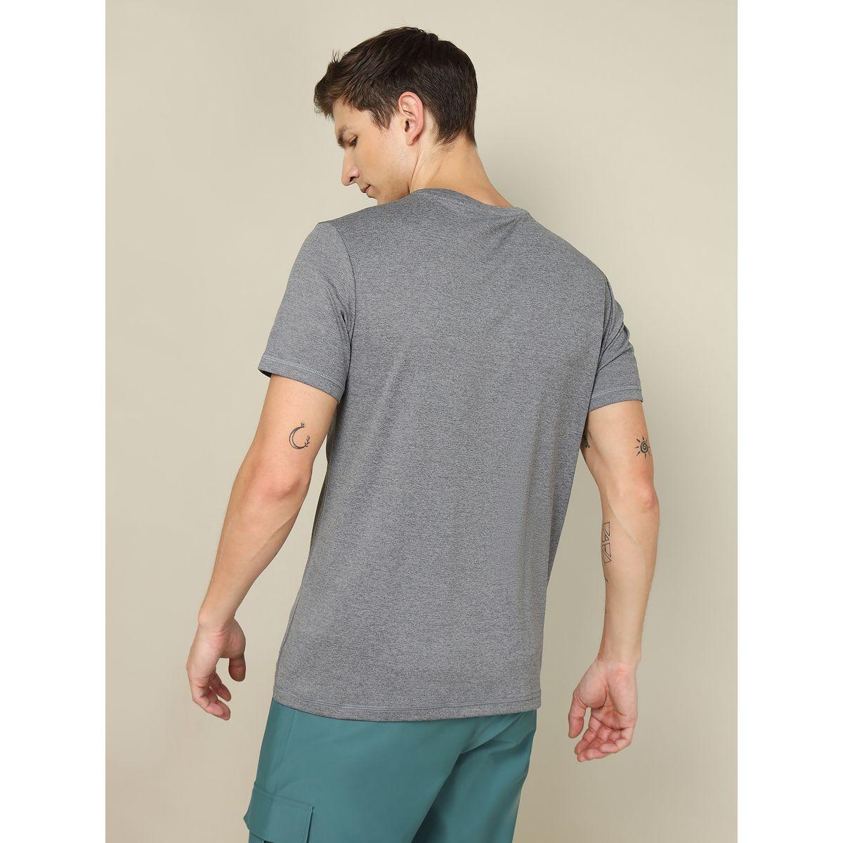 تيشيرت ميلانج بقصة سليم فت تكنوسبورت × ستايلي-men-clothing-sportswearandactivewear-tshirtsandpolos-image-3