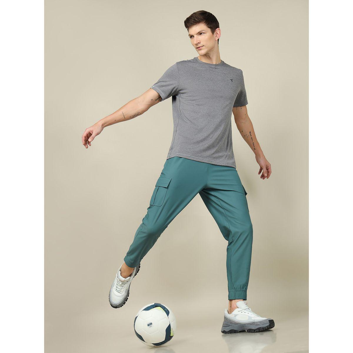 Technosport X Styli  Crew Neck Slim Fit Melange T-Shirt-men-clothing-sportswearandactivewear-tshirtsandpolos-image-4
