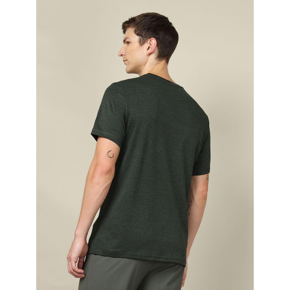 تيشيرت ميلانج بقصة سليم فت تكنوسبورت × ستايلي-men-clothing-sportswearandactivewear-tshirtsandpolos-image-3