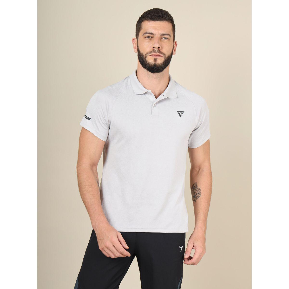 Technosport Logo Print Slim Fit Polo with Short Sleeves-men-clothing-sportswearandactivewear-tshirtsandpolos-image-1