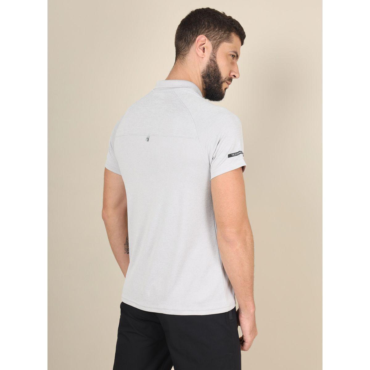 Technosport Logo Print Slim Fit Polo with Short Sleeves-men-clothing-sportswearandactivewear-tshirtsandpolos-image-4
