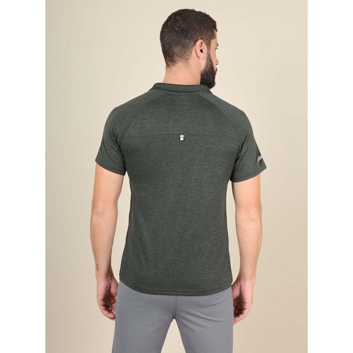 Technosport Logo Detail Slim Fit Polo with Short Sleeves-men-clothing-sportswearandactivewear-tshirtsandpolos-image-3