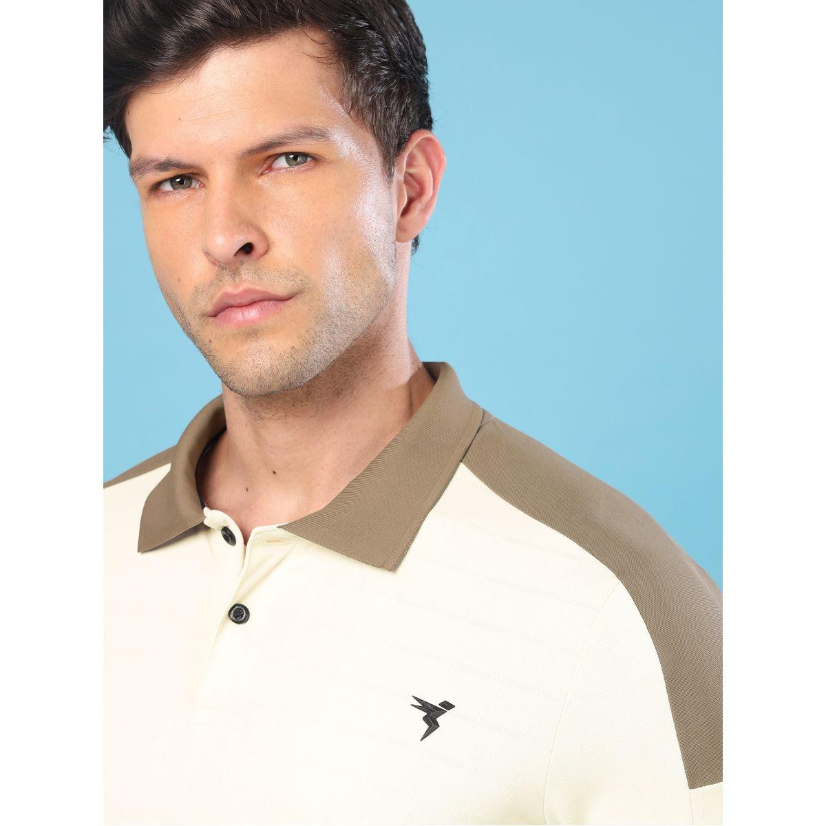Technosport X Styli  Colorblock Cut & Sew Slim Fit Pique Polo-men-clothing-sportswearandactivewear-tshirtsandpolos-image-2