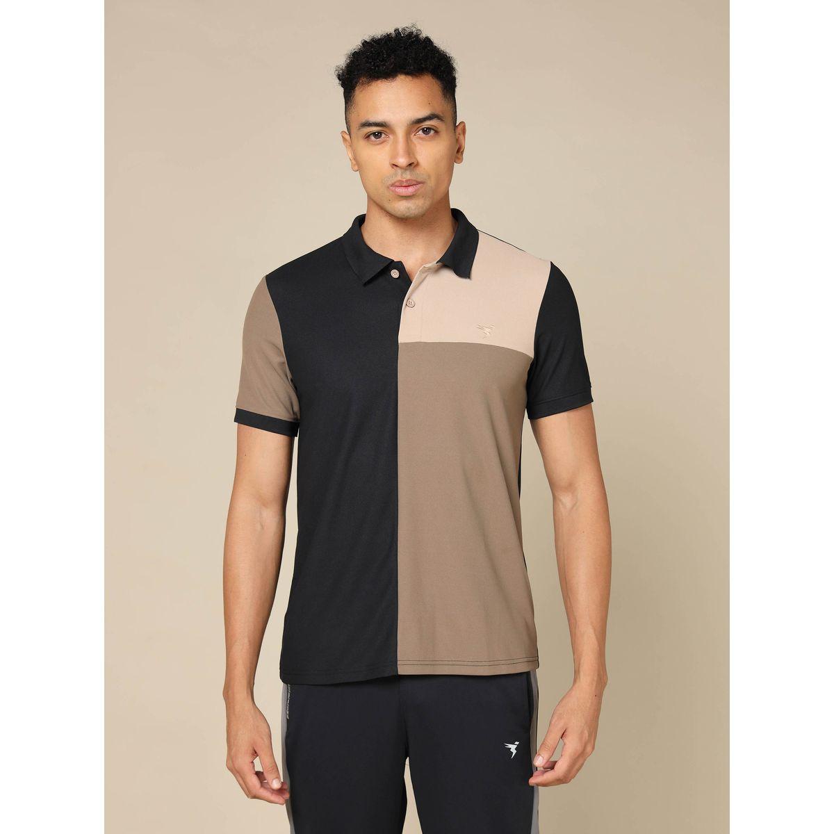 Technosport X Styli  Colorblock Cut & Sew Slim Fit Pique Polo-men-clothing-sportswearandactivewear-tshirtsandpolos-image-1