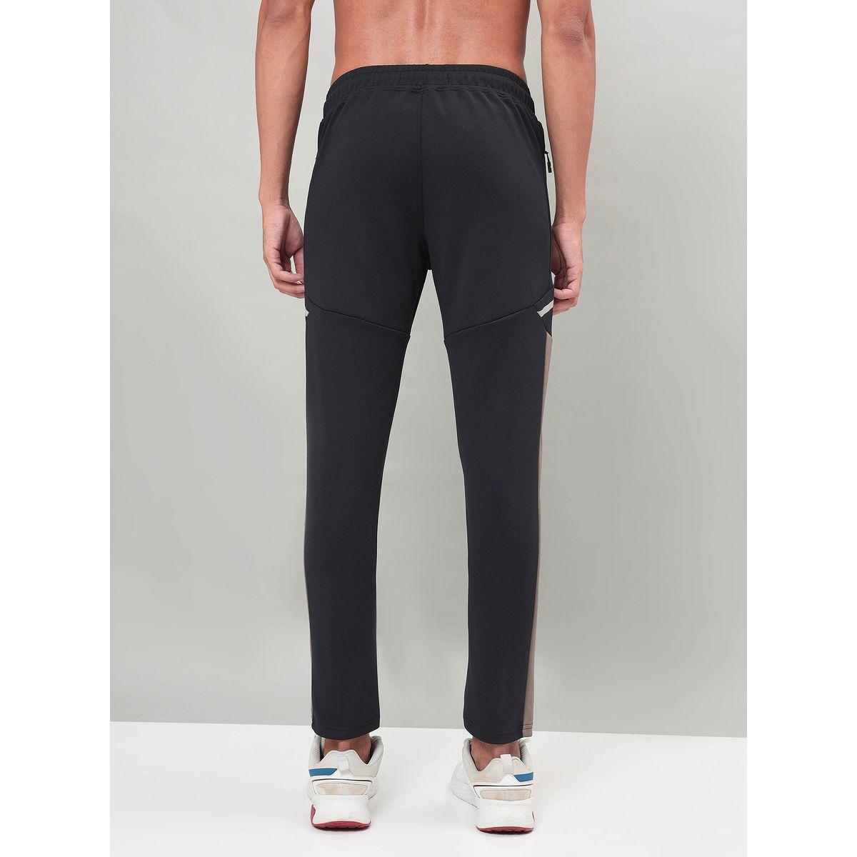 Technosport Panelled Drawstring Waistband Trackpants with Pockets-men-clothing-sportswearandactivewear-bottoms-image-2
