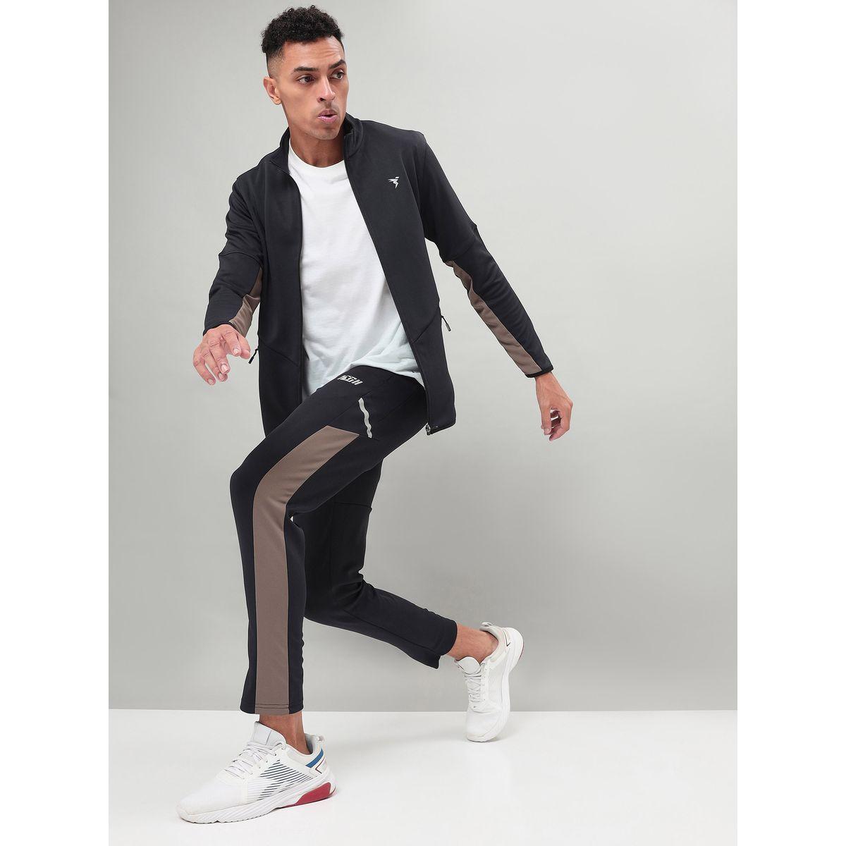 Technosport Panelled Drawstring Waistband Trackpants with Pockets-men-clothing-sportswearandactivewear-bottoms-image-5