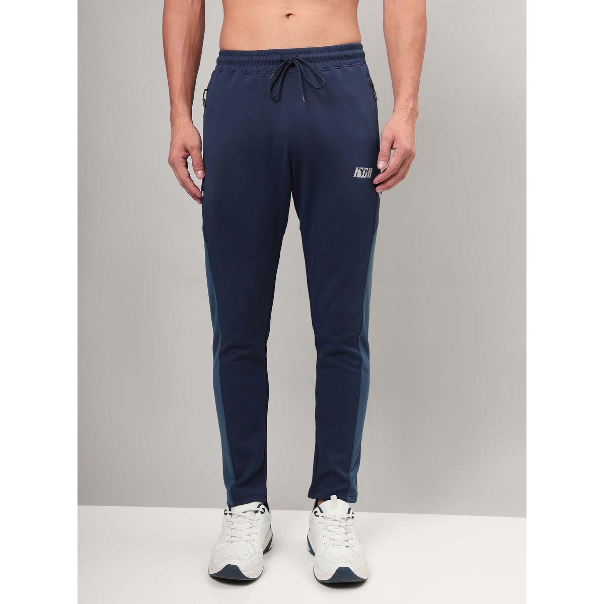 Technosport Panelled Drawstring Waistband Trackpants with Pockets-men-clothing-sportswearandactivewear-bottoms-image-1