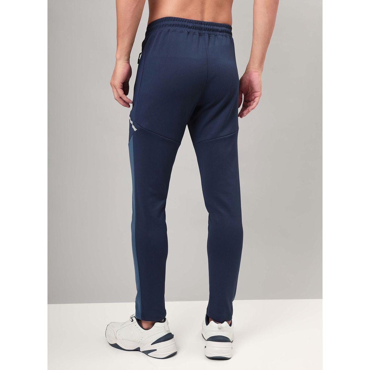 Technosport Panelled Drawstring Waistband Trackpants with Pockets-men-clothing-sportswearandactivewear-bottoms-image-2