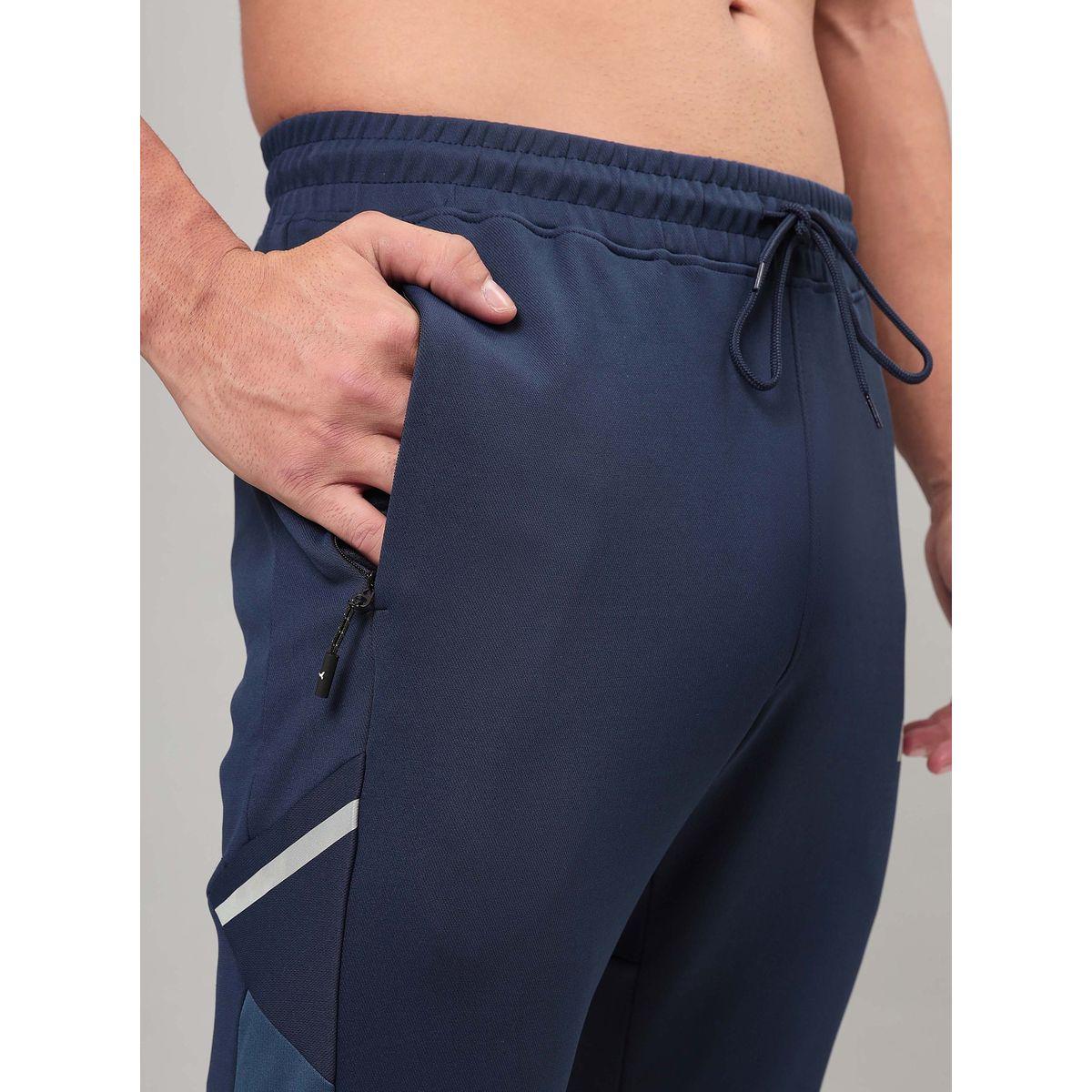 Technosport Panelled Drawstring Waistband Trackpants with Pockets-men-clothing-sportswearandactivewear-bottoms-image-4